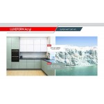 Фасад LuxeForm Acryl MT-AF-301U Каменная роза, суперматовая поверхность, толщина 18,4мм, основа МДФ, обратная сторона-высокопрочное покрытие в цвет
